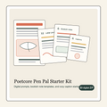 Poetcore Pen Pal Starter Kit digital download product card
